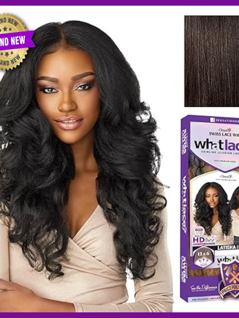 13x6 Glueless Synthetic Wig With Pre-Plucked Hairline, Heat Safe